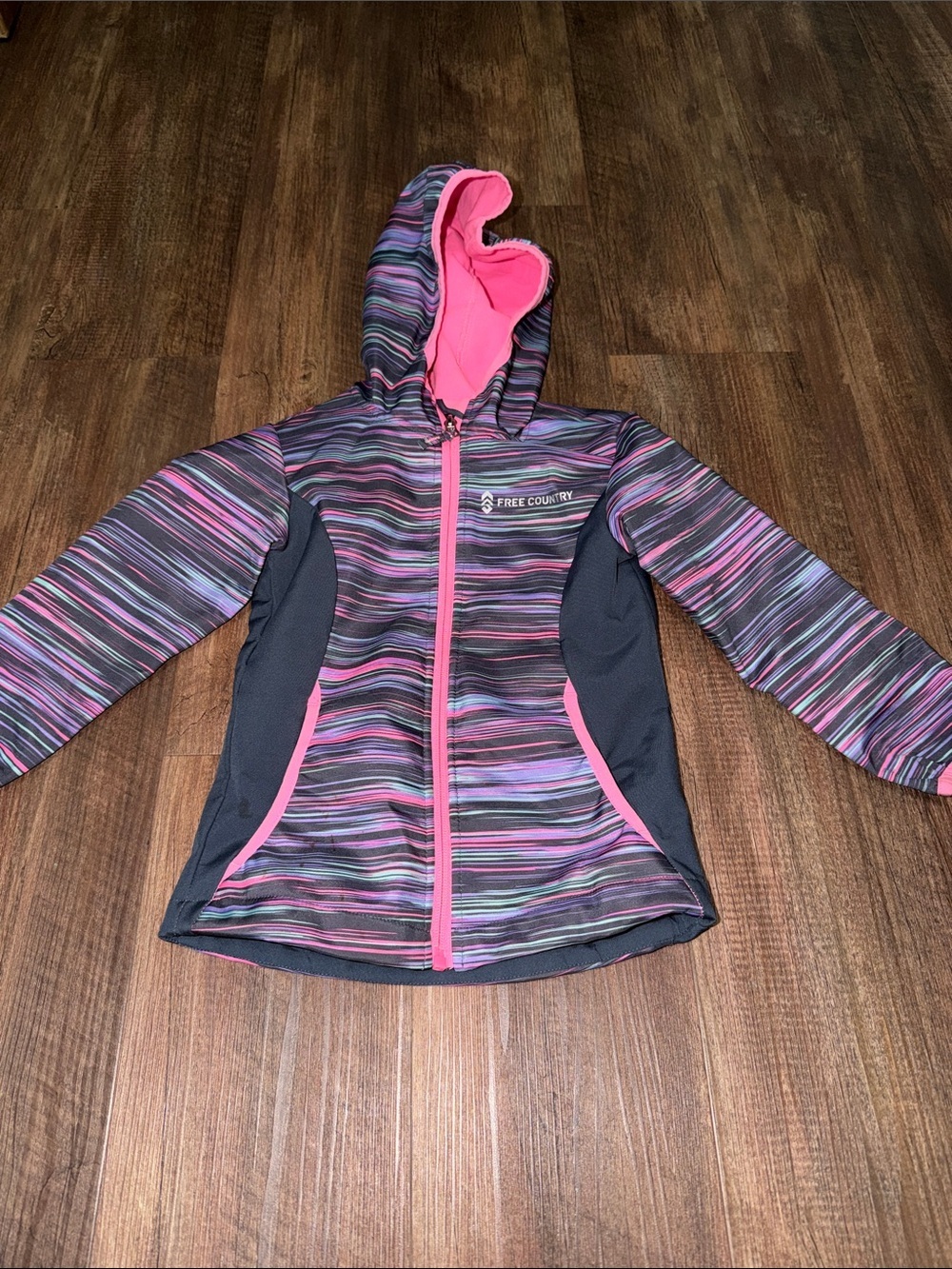 Free Country SZ S (4) Girls Light Fleece Lined Jacket